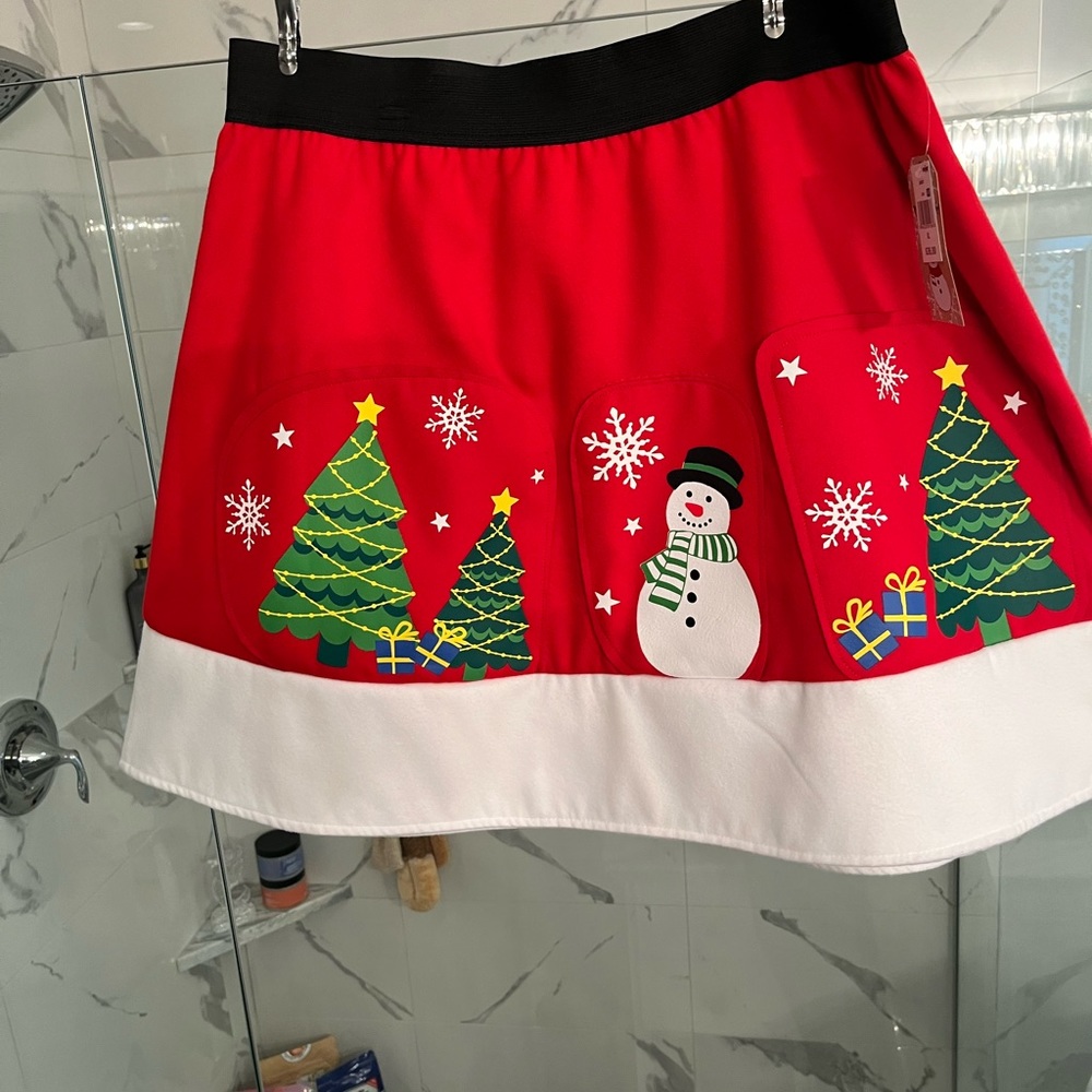 Cutest Christmas skirt, brand new with tags, size extra-large, festive, and fun